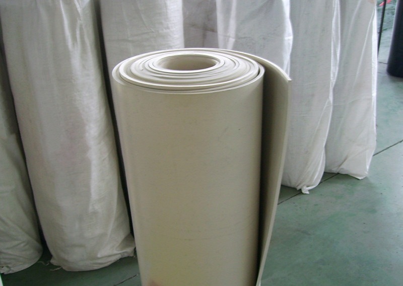 本色耐酸堿橡膠板